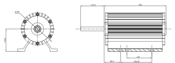 Wirtschaftlicher BLDC-Motor 0